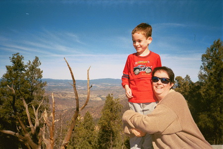 Sharon Willey and Peter Willey in New Mexico